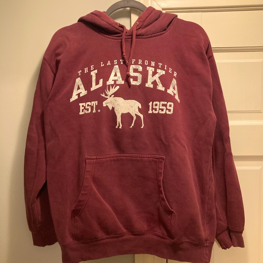 Alaska Sweatshirt with Moose